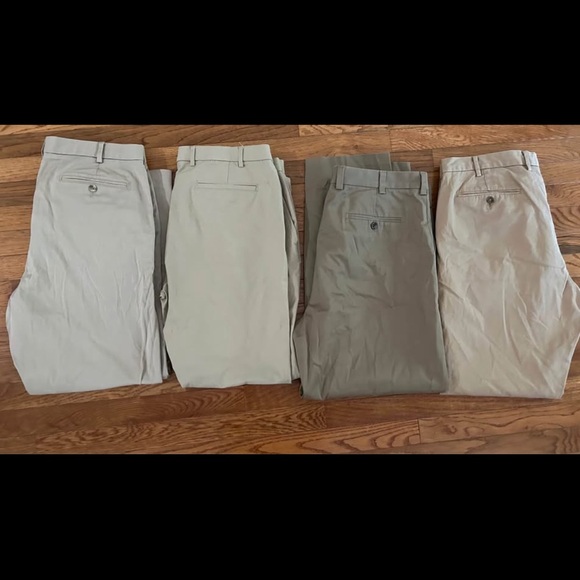 Like New!! Khaki Mens Pants LOT. NORDSTROM, Ralph Lauren, J. Crew, GAP 38x30 - Picture 9 of 9